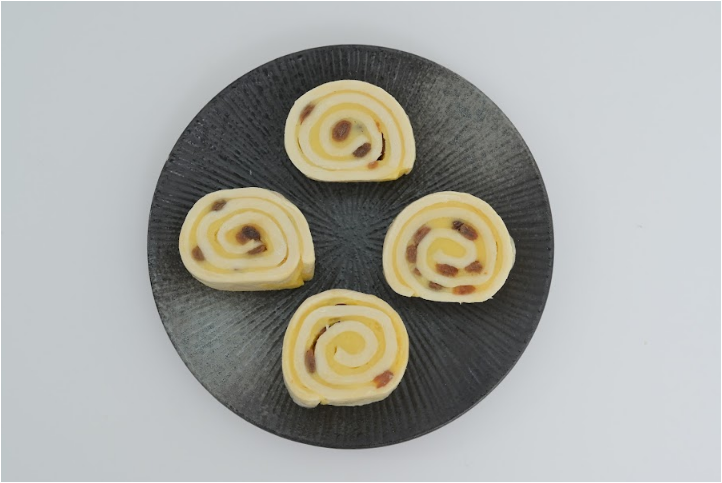 Bánh cuộn nho khô 80g*4